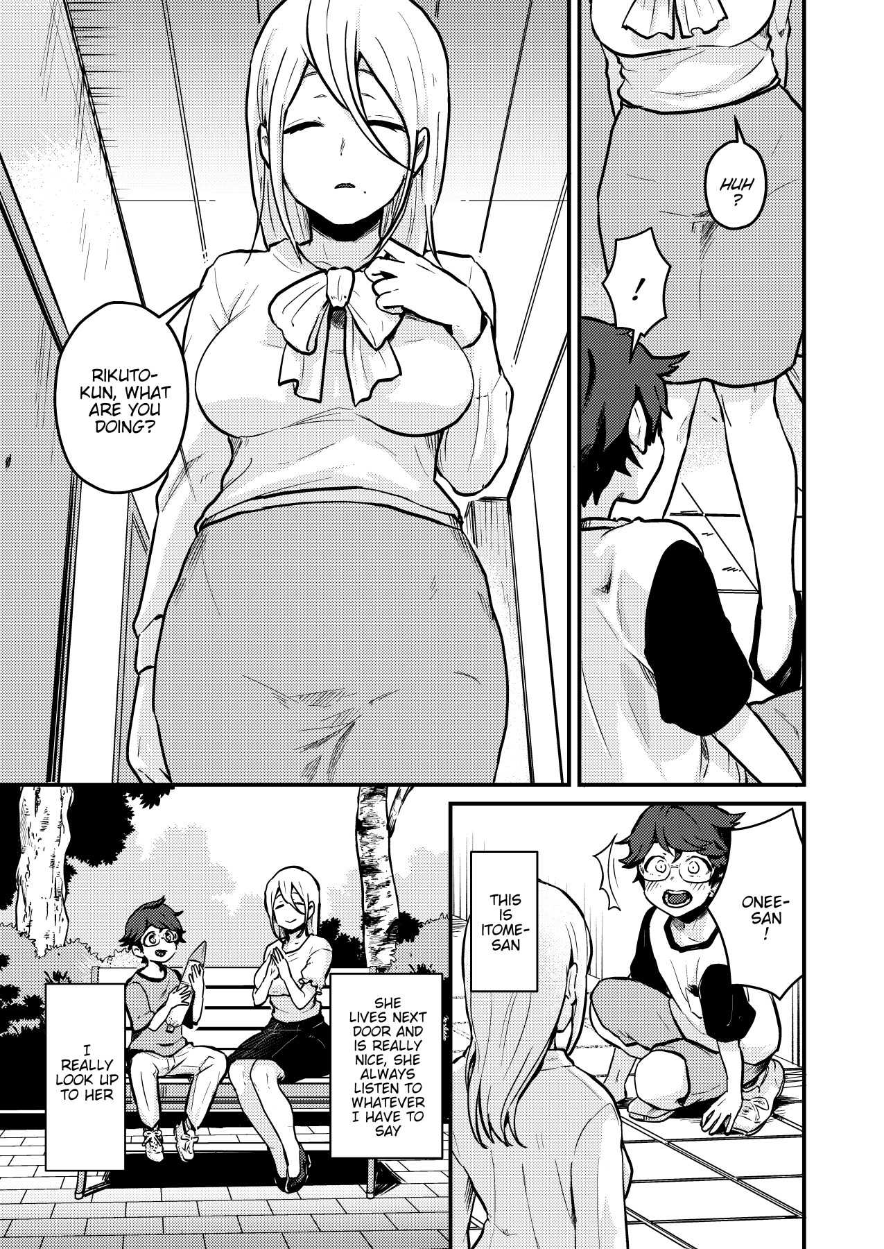 Hentai Manga Comic-The Beautiful Itome Onee-chan From Next Door Was Always Lewdly Trying To Get To Me-Read-4